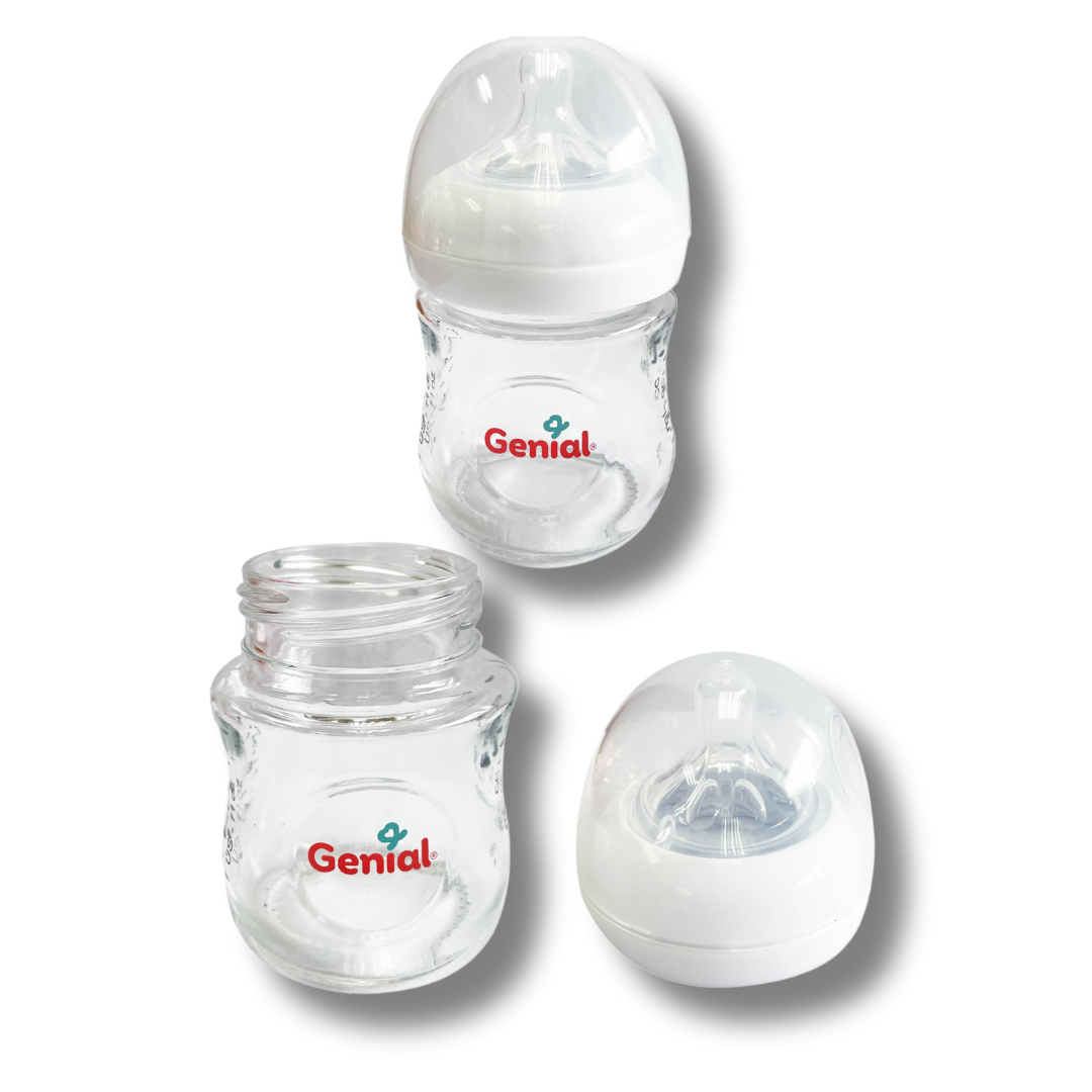 Biberon 120ml de Vidrio