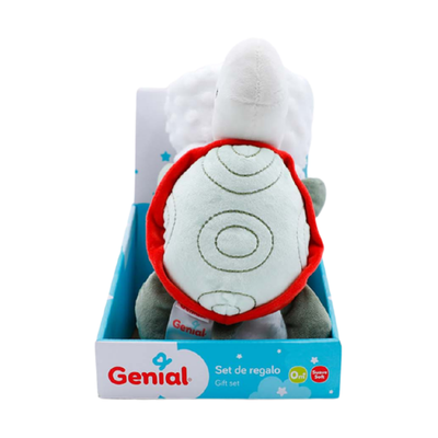 Set de Regalo de Manta Para Bebé Con Peluche