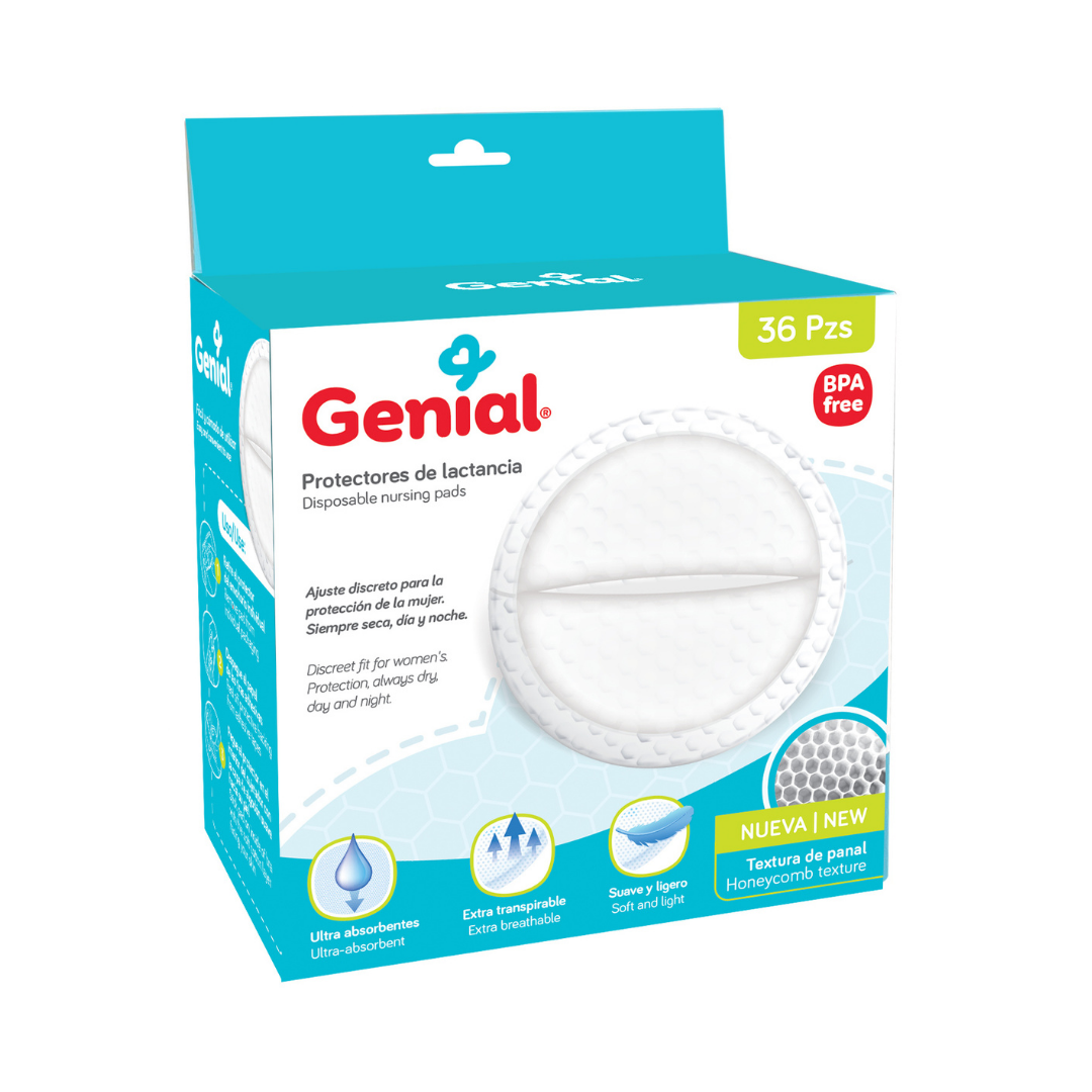 Protectores de Lactancia (36 piezas) - Genial Baby