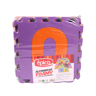 Alfombras de Foamy 11.5 x 11.5 Pulgadas (Numeros)