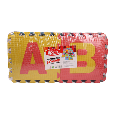 Alfombra de Foamy 11.5 x 11.5 Pulgadas 26 Pcs (Letras)