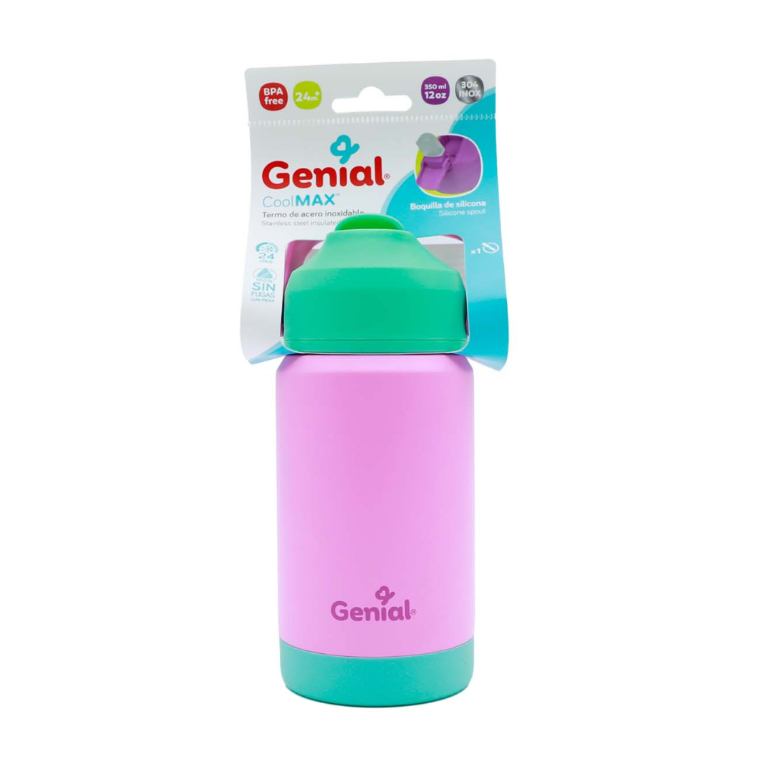 Botella De Acero Inoxidable Anti Derrames