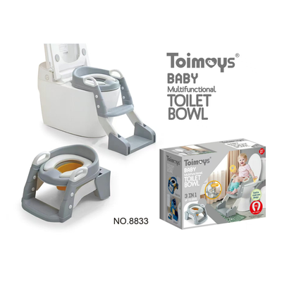 Asiento de Inodoro con Escalera Integrada