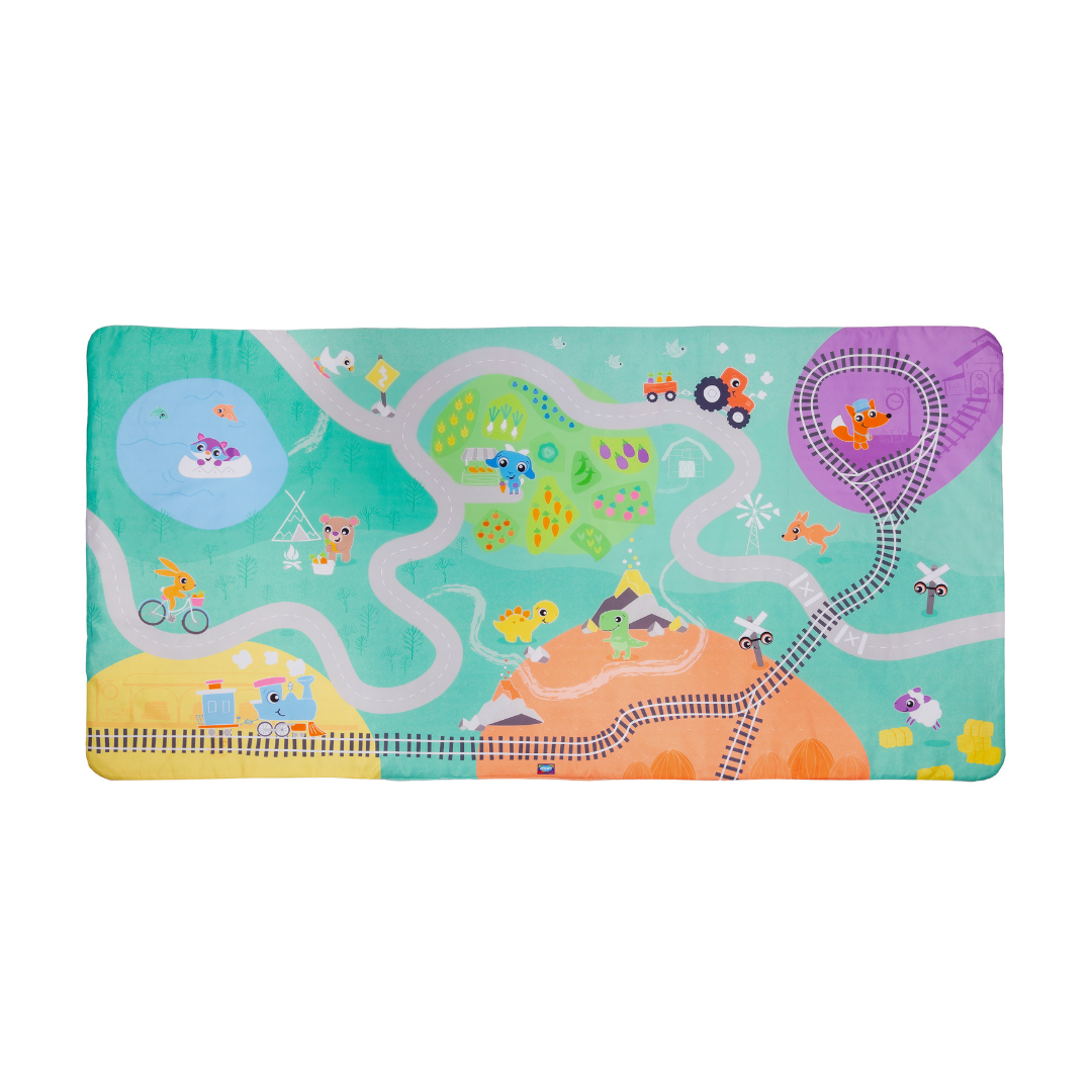 Jumbo Mat Reversible - Ciudad y Campo
