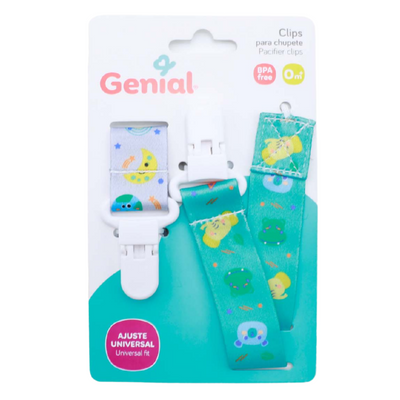 Set De Clips Para Chupete (2 piezas)