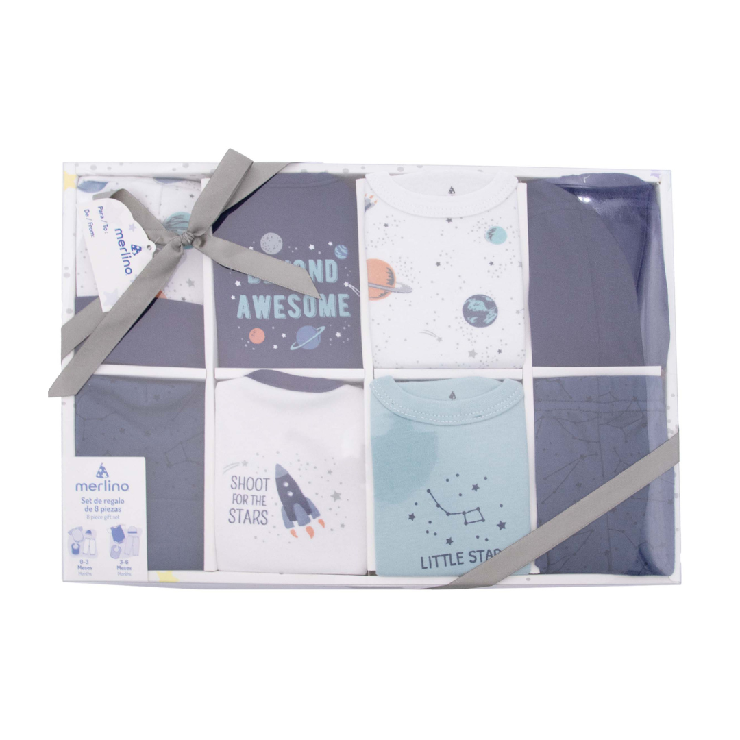 Set de Regalo 8 Piezas (Incluye prendas 0-3 y 6-9 meses)
