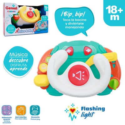 Juguete Para Bebé Volante Sensorial