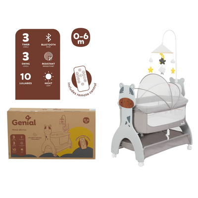 Cuna Moises Para Bebés Electrica