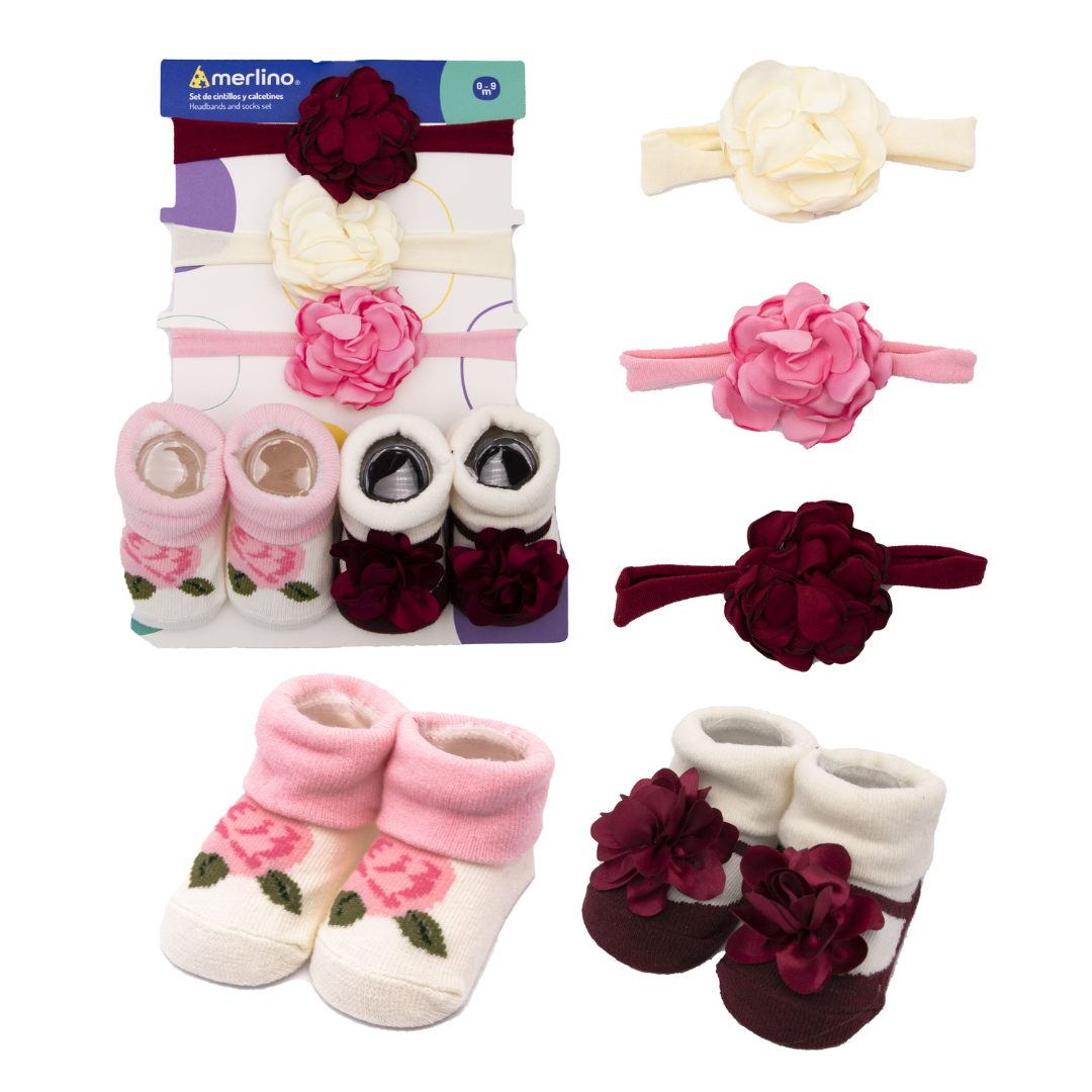 SET DE CINTILLOS Y CALCETINES