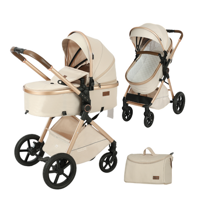 Coche Para Bebé Estilo Moises Modelo V8 - Incluye Pañalera y Mosquitero