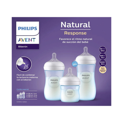 Set de Regalo Natural Response Azul