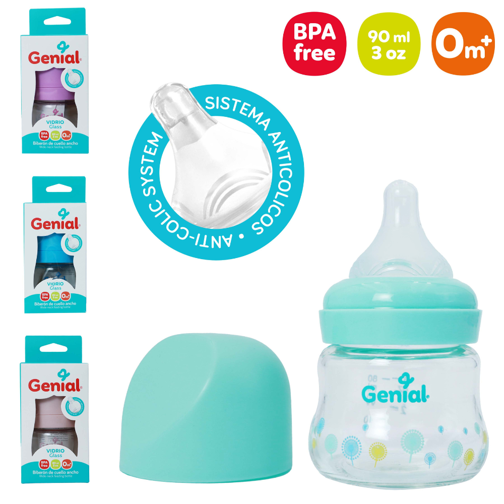 Biberón de Vidrio 3 onzas