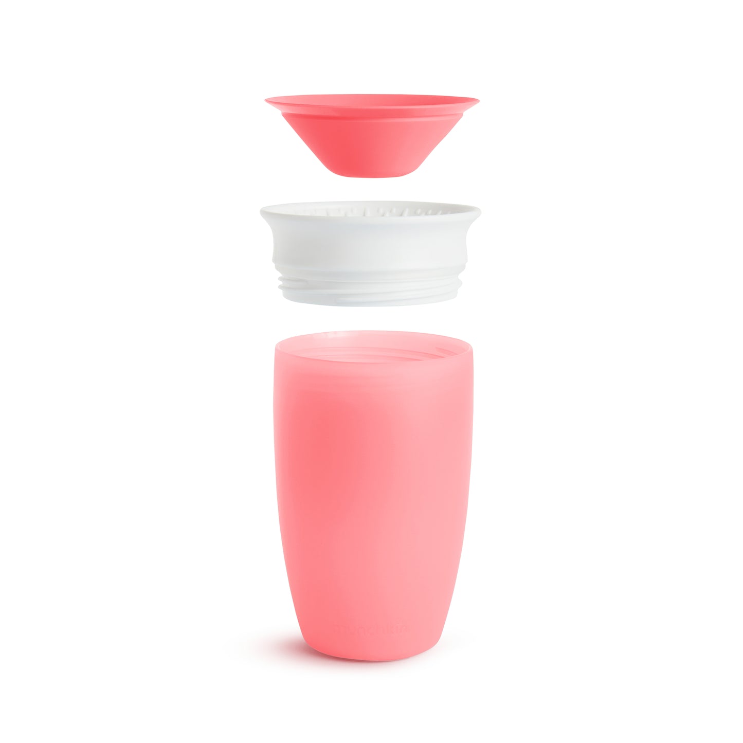 Vaso 360 10 OZ. Con Tapa - Rosa