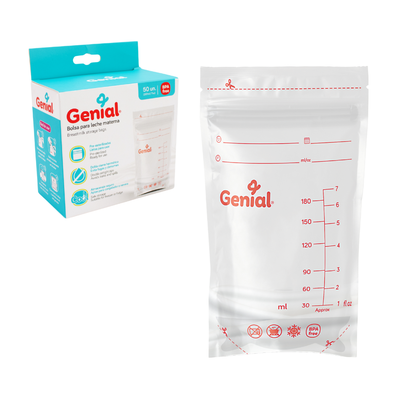 Bolsitas De Almacenamiento Para Leche Materna - Paquete De 50 Piezas