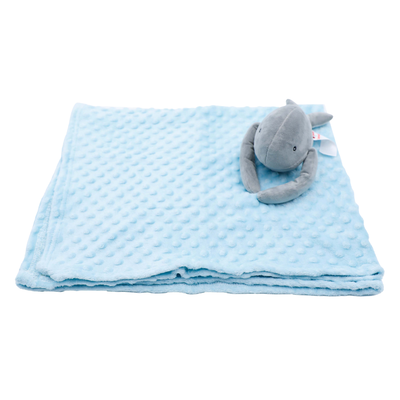 Set de Regalo de Manta Para Bebé Con Peluche