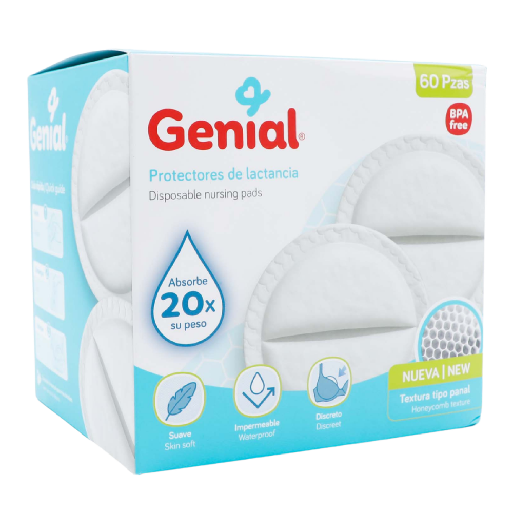 Protectores de Lactancia Desechables - Paquete de 60 unidades