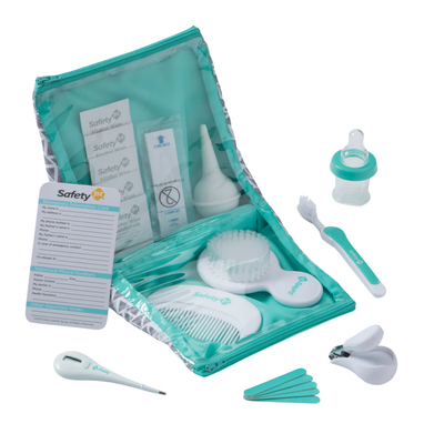 Set de Lujo Para Cuidado del Bebé - 24 piezas - Incluye Cepillo, Corta uñas, Termómetro y Mucho Más