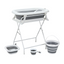 Set de Bañera con Pedestal Retractil