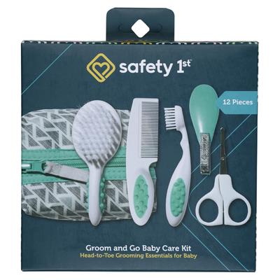 Set de Primeros Cuidados - 12 Piezas - Incluye Cepillos, Tijeras, Corta Uñas y Más