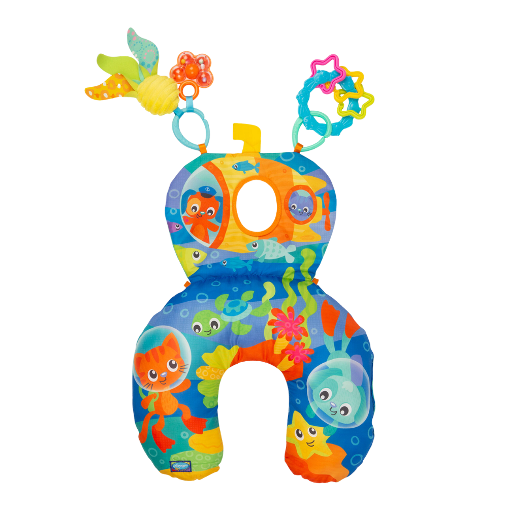 Almohada de Actividades Para Bebé Aventuras En El Oceano