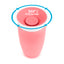 Vaso 360 10 OZ. Con Tapa - Rosa