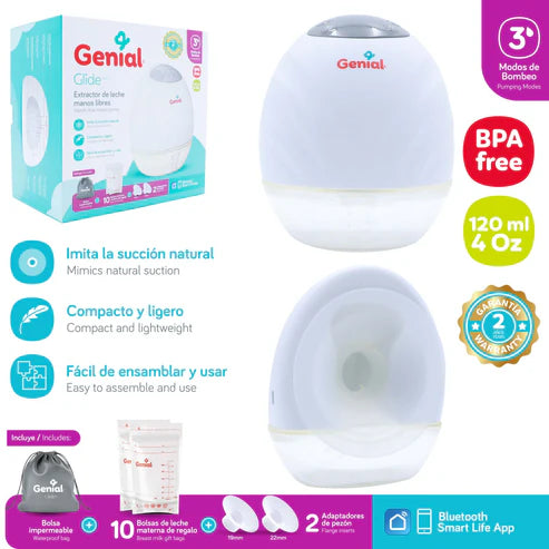 Extractor de Leche Manos Libres Glide