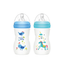 Set de Biberones Cuello Ancho (2 Piezas de 8oz)